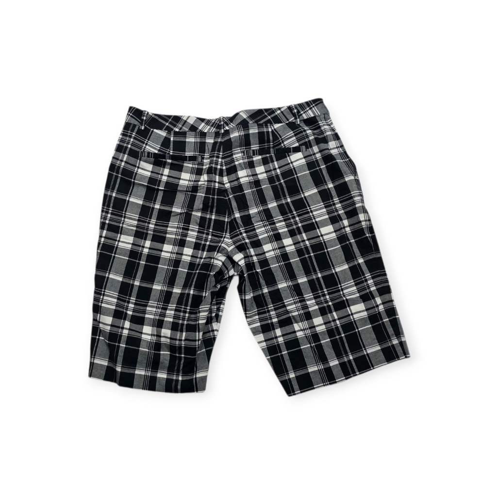 Bermuda Ralph Lauren Talla 12 Active Gris Con Negro