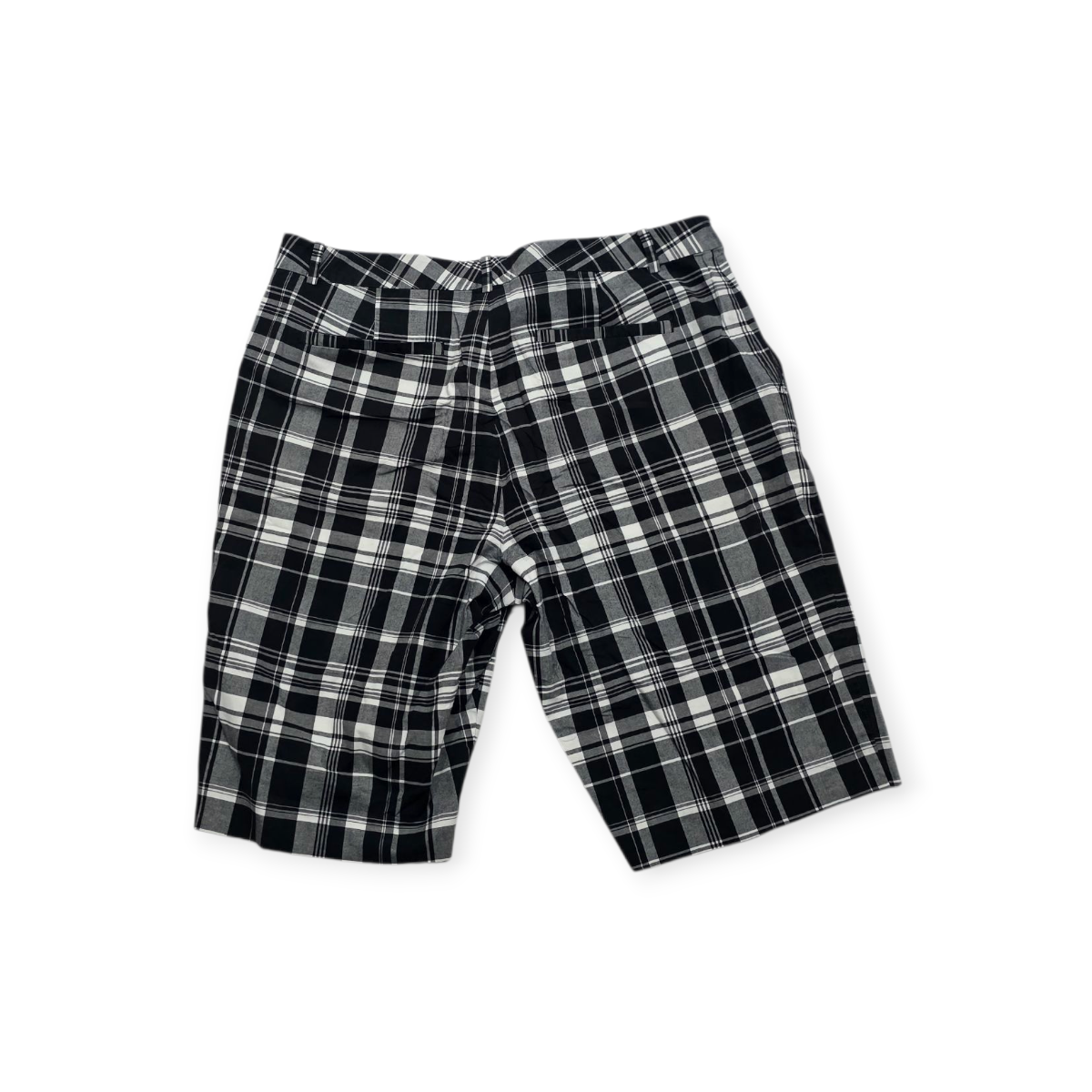 Bermuda Ralph Lauren Talla 12 Active Gris Con Negro