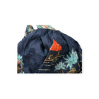 Falda Tommy Hilfiger Xchico Xs Azul Marino Con Palmera