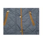 Chamarra Tommy Hilfiger Talla Chica Estilo Clásico Azul Cafe
