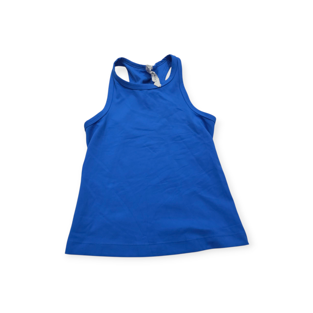 Playera Lululemon Sin Mangas Talla 4 Azul De Mujer