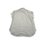 Camisa Ralph Lauren De Lino Xgrande Xl Blanco De Mujer