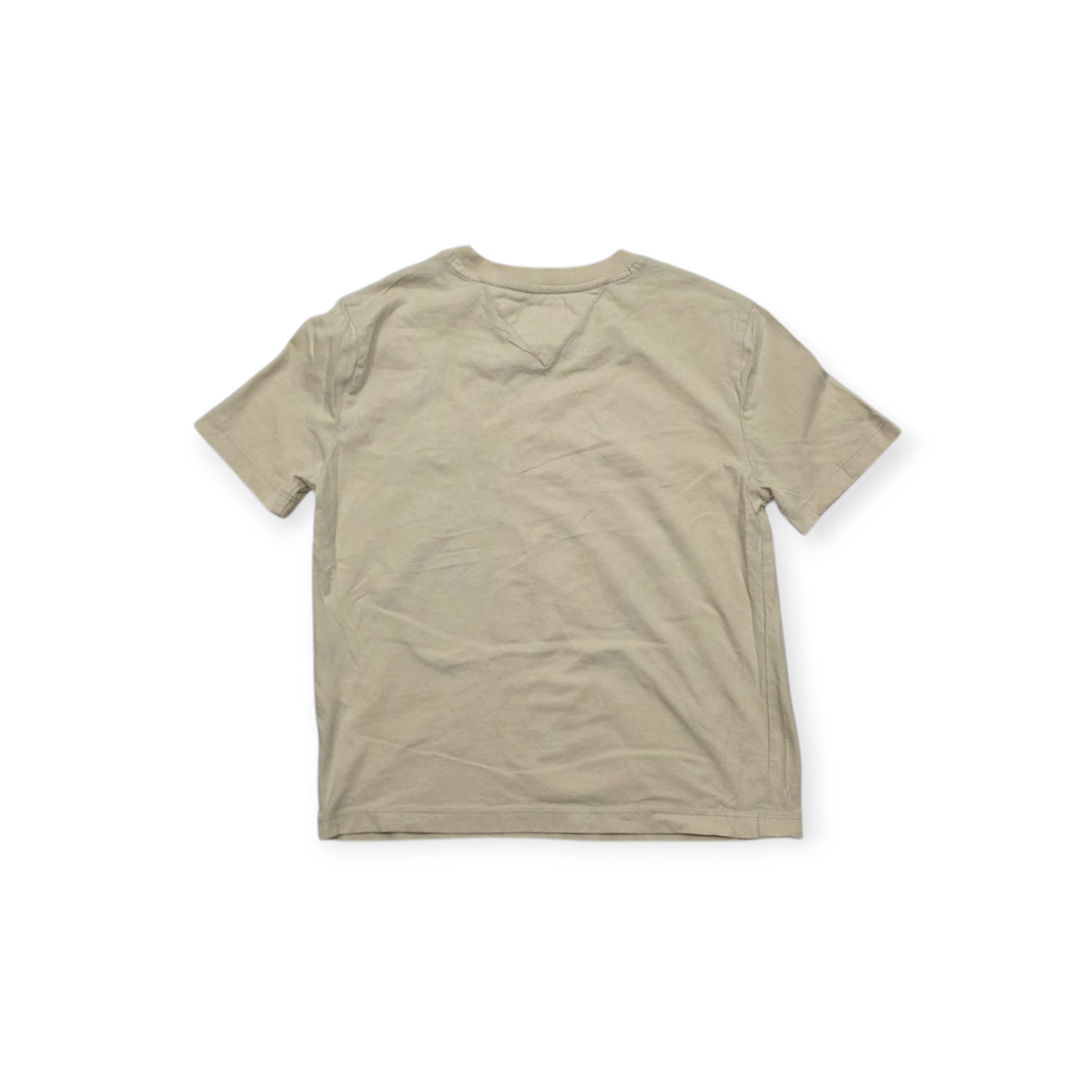 Playera Corta Tommy Hilfiger Extra Extra Chica Color Crema
