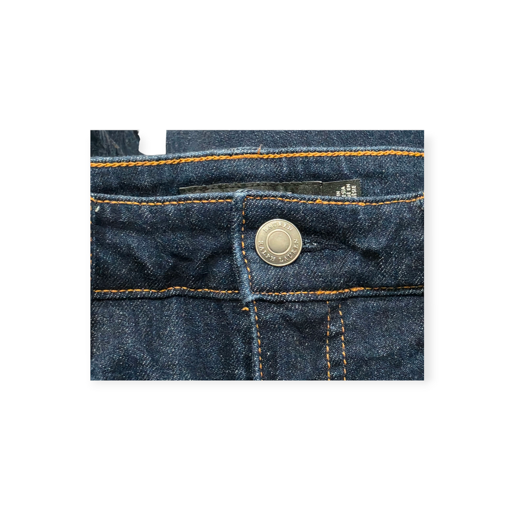 Pantalon Ralph Lauren Talla 0 De Mezclilla Azul Oscuro