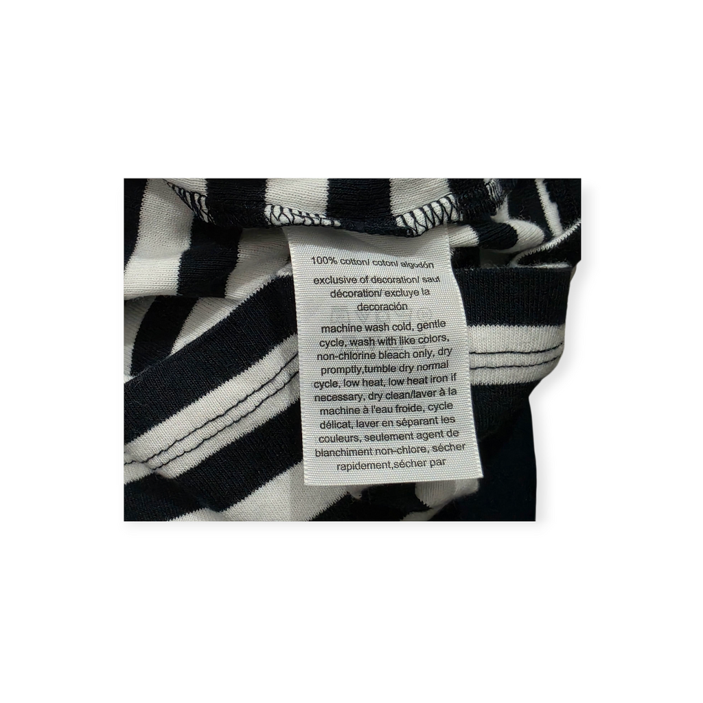 Playera Tommy Hilfiger Xchico Xs Rayada Manga Corta