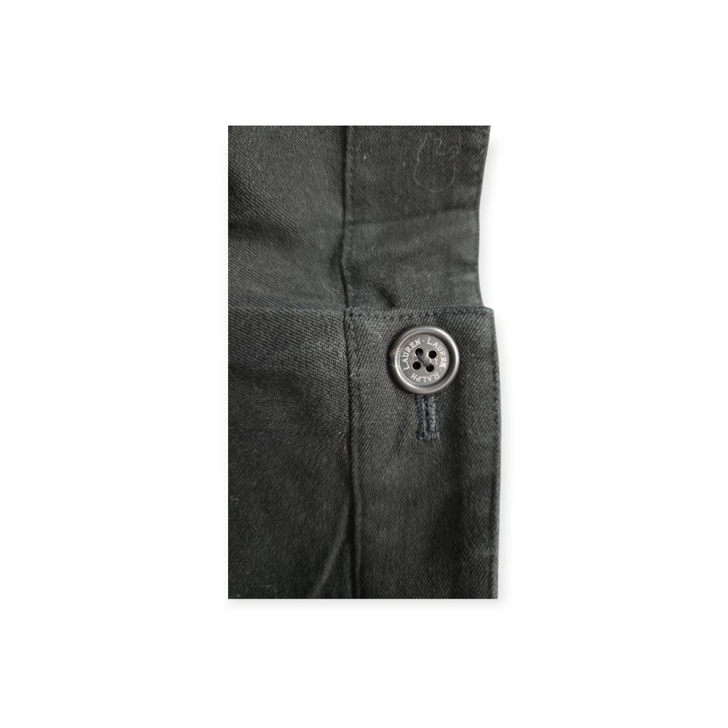 Pantalon Ralph Lauren De Vestir Catlin Color Negro Talla 8
