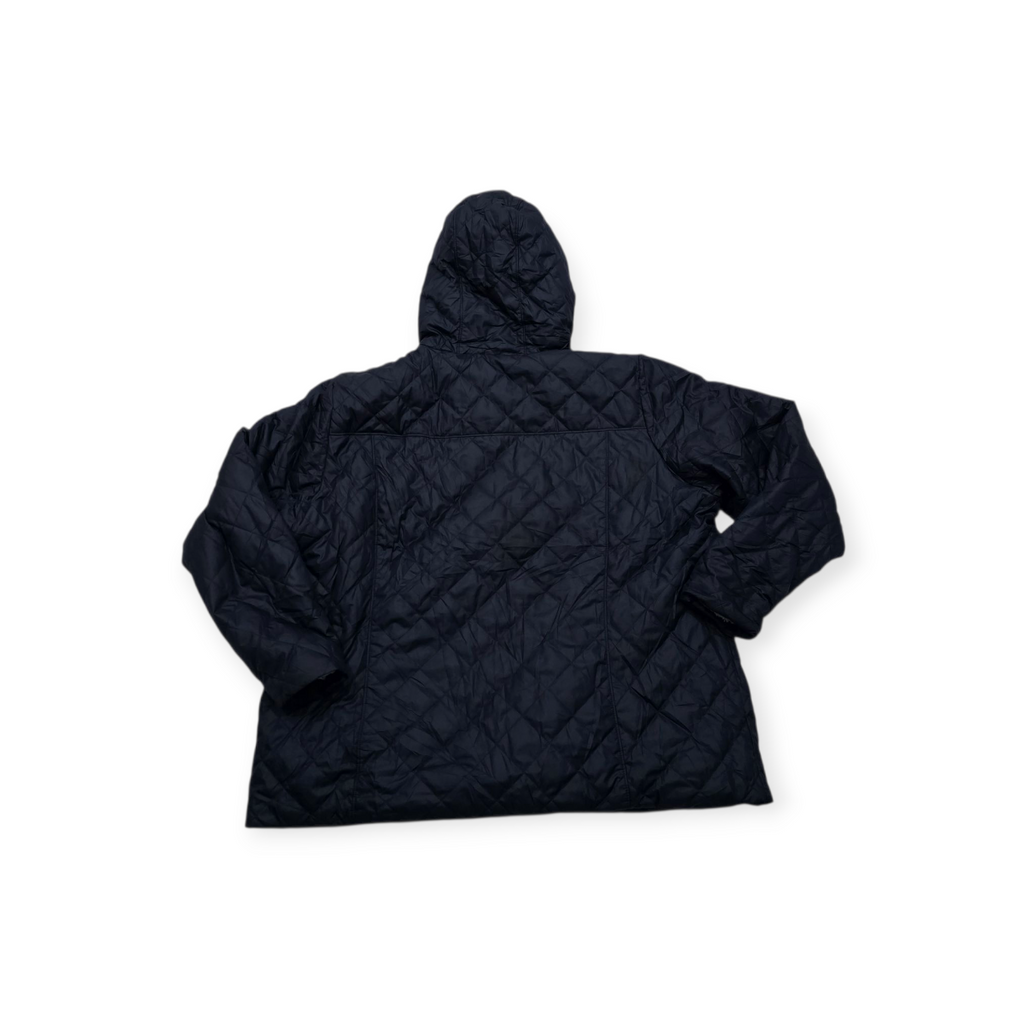 Chamarra Columbia Mujer Azul Marino Peludita Dentro Talla 3x