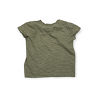 Playera Polo Ralph Lauren Mediana M Manga Corta Verde Rayada