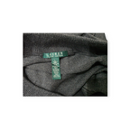 Sueter Ralph Lauren Gris Oscuro Con Cuello Amplio De Mujer