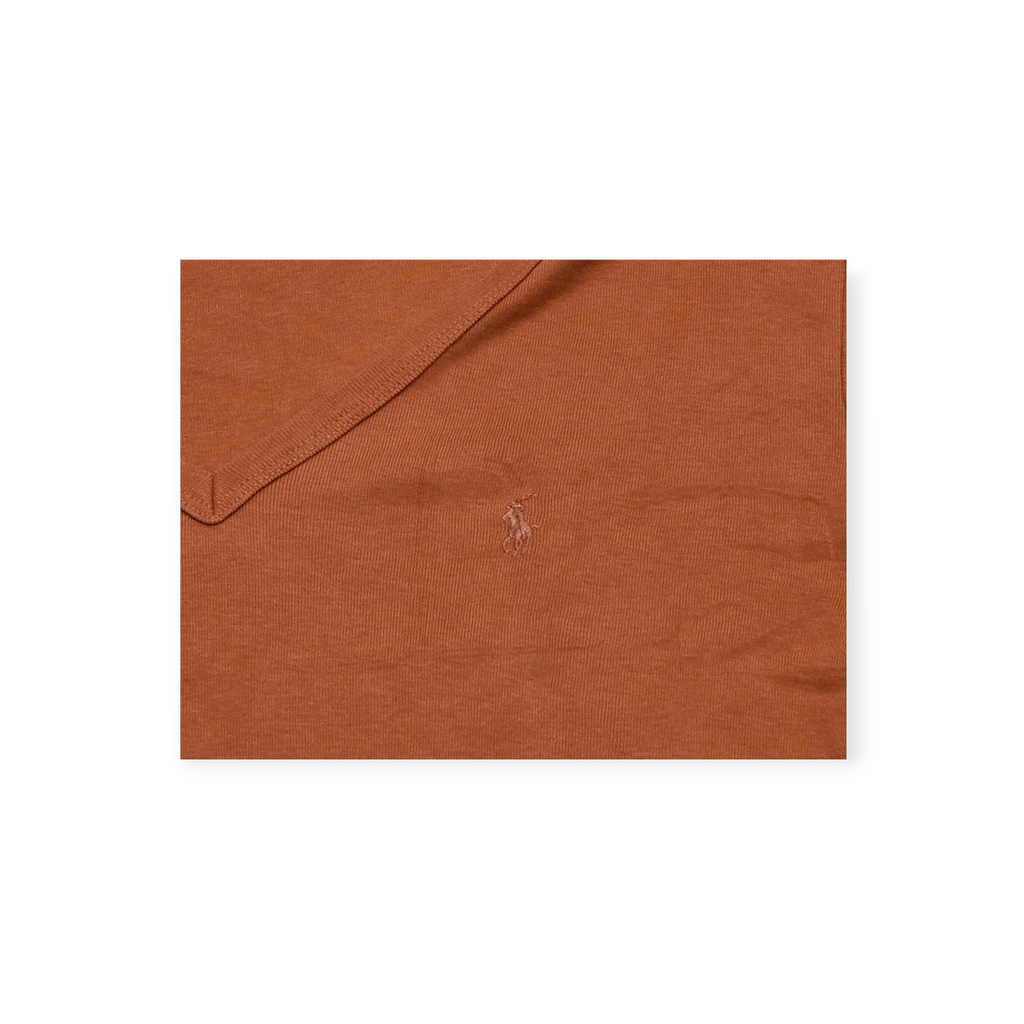 Playera Ralph Lauren Sport Xgrande Xl Naranja Cuello V