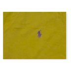 Playera Ralph Lauren Sport Amarillo Pony Morado Manga Corta