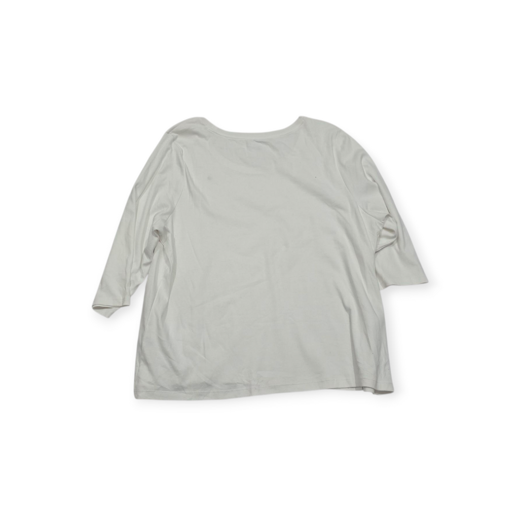 Playera Tommy Hilfiger Blanca Talla 2x
