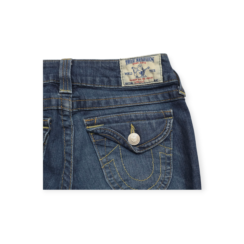 Pantalon True Religion T 25 Section Straight Mezclilla Azul