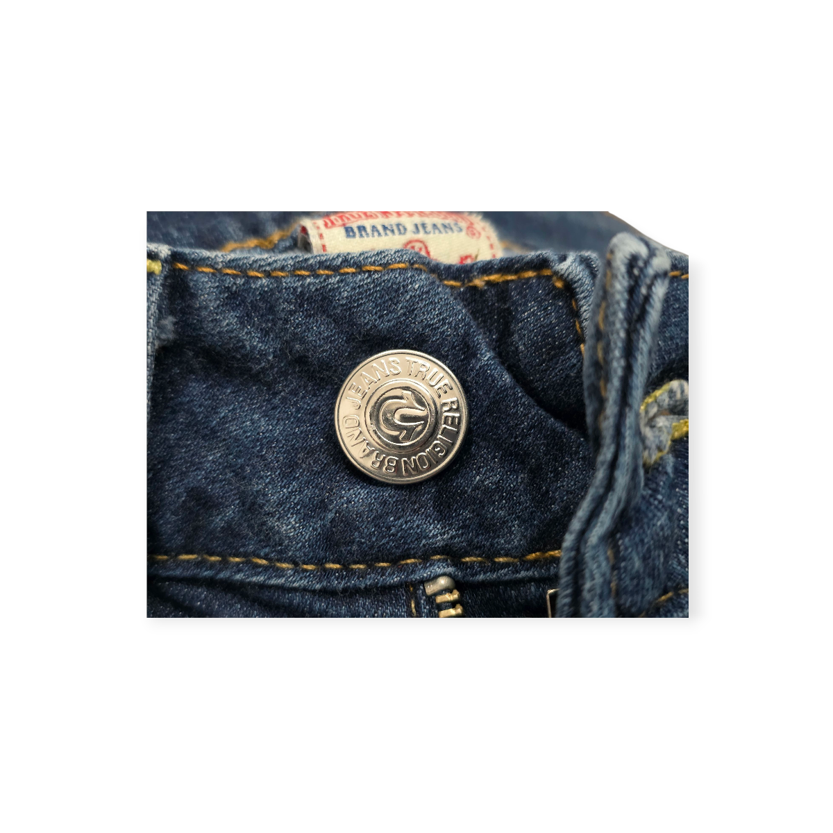 Pantalon True Religion T 25 Section Straight Mezclilla Azul