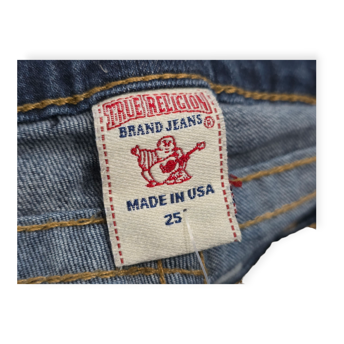 Pantalon True Religion T 25 Section Straight Mezclilla Azul