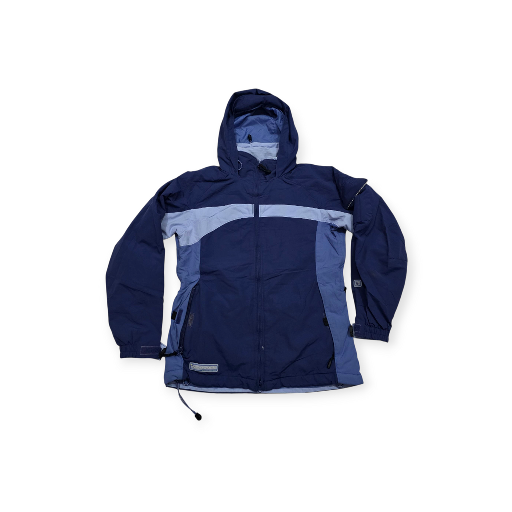 Columbia Chamarra Mujer S Azul 3 En 1 Impermeable Y Térmica