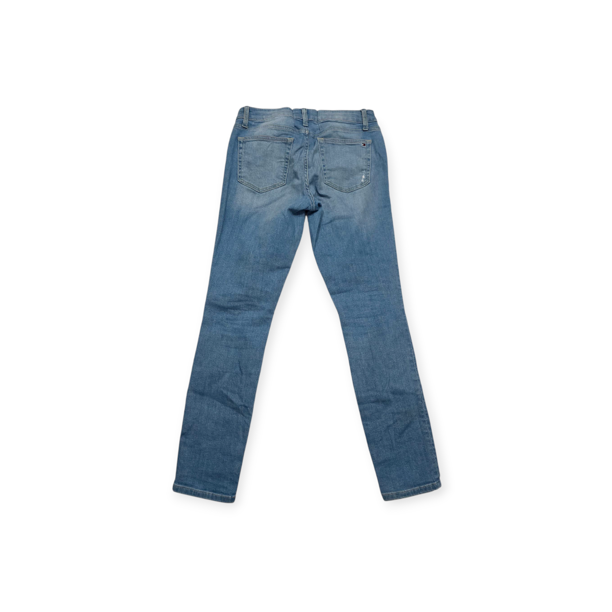Pantalon Tommy Hilfiger Talla 6 Skinny De Mezclilla Clara
