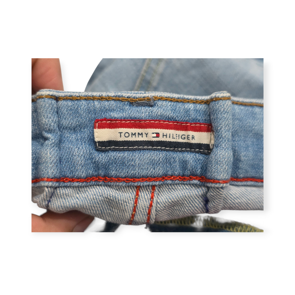 Pantalon Tommy Hilfiger Talla 6 Skinny De Mezclilla Clara