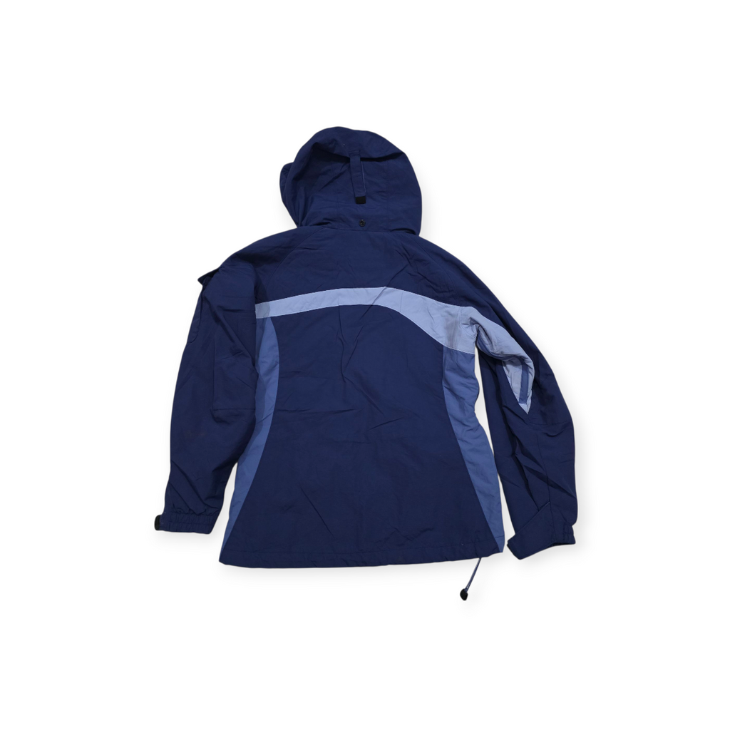 Columbia Chamarra Mujer S Azul 3 En 1 Impermeable Y Térmica