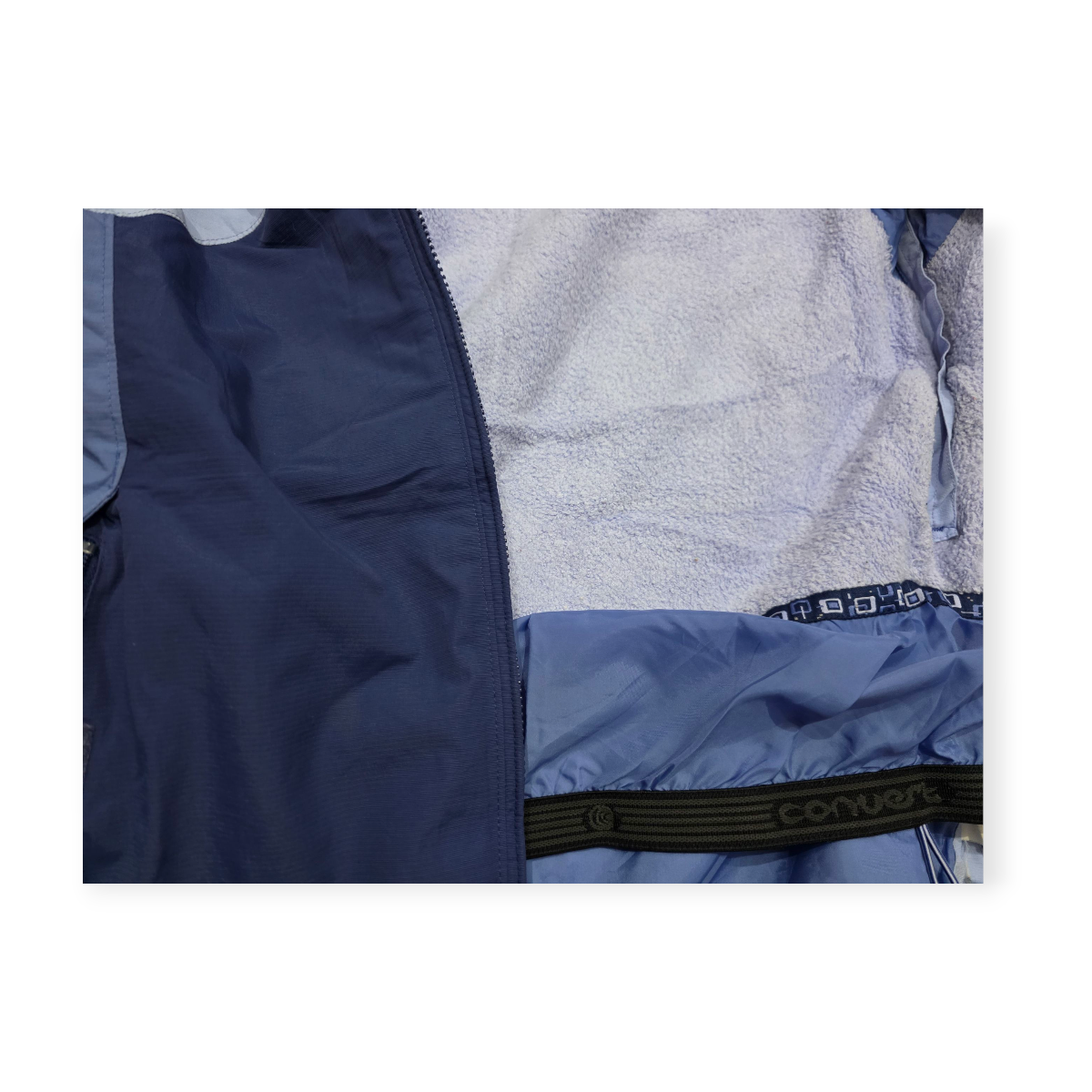 Columbia Chamarra Mujer S Azul 3 En 1 Impermeable Y Térmica