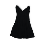 Vestido Tommy Hilfiger Negro Sin Mangas Mediano