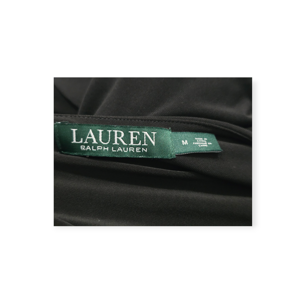 Vestido Tommy Hilfiger Negro Sin Mangas Mediano