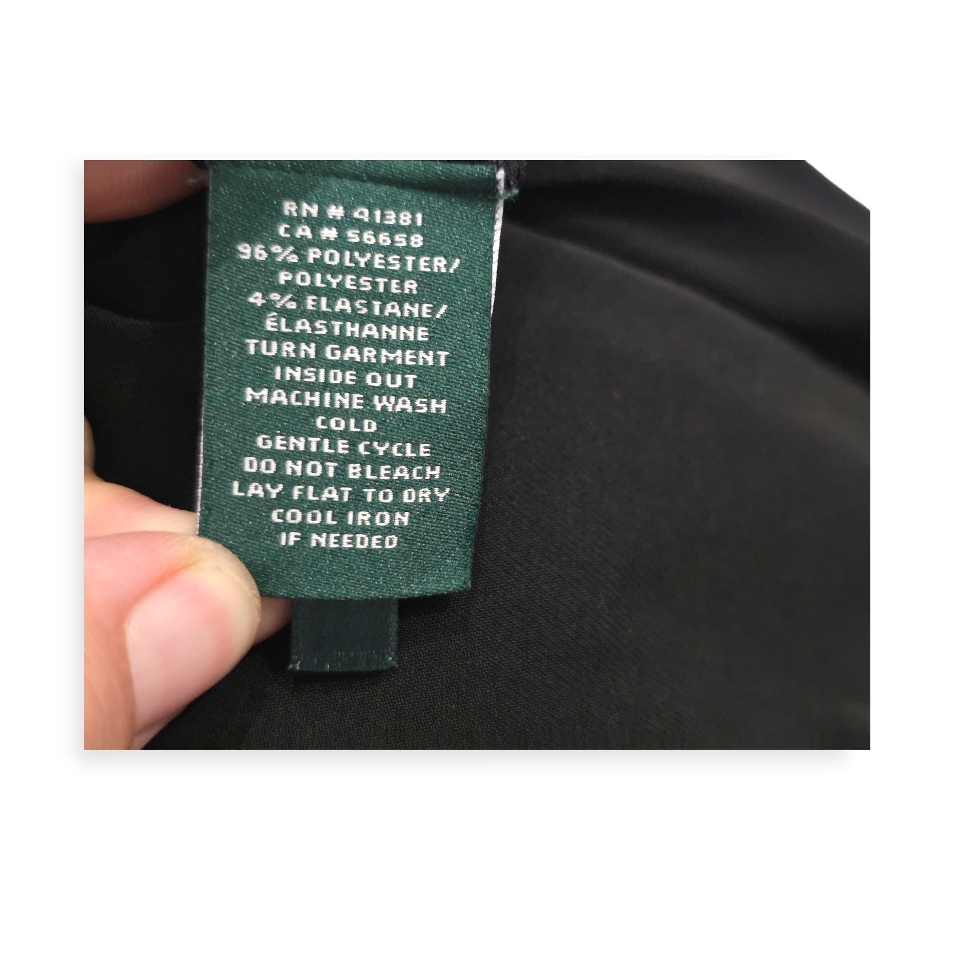 Vestido Tommy Hilfiger Negro Sin Mangas Mediano
