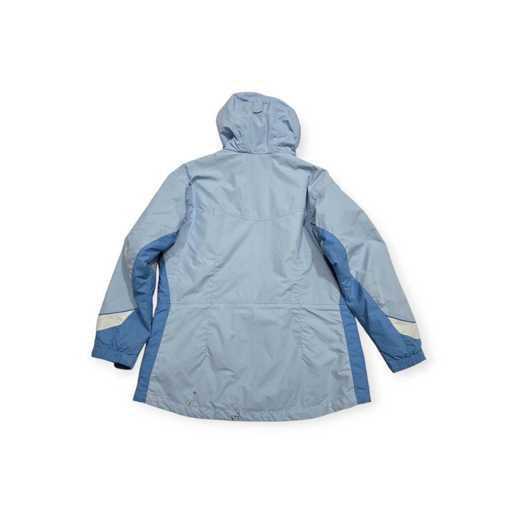 Chaqueta Columbia 3en1 Mujer Talla Lresistente Frío Lluvia