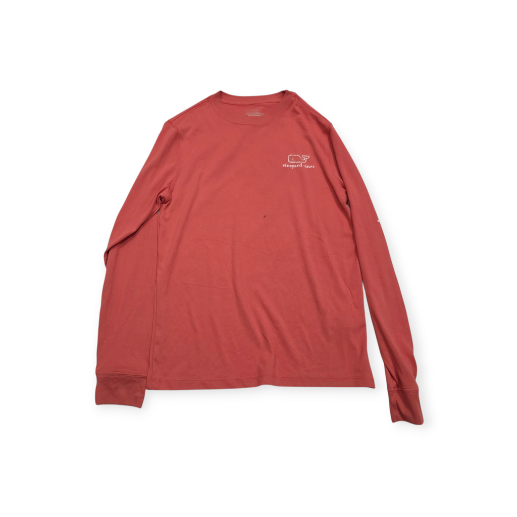 Playera Vineyard Vines L Manga Larga Color Coral De Mujer