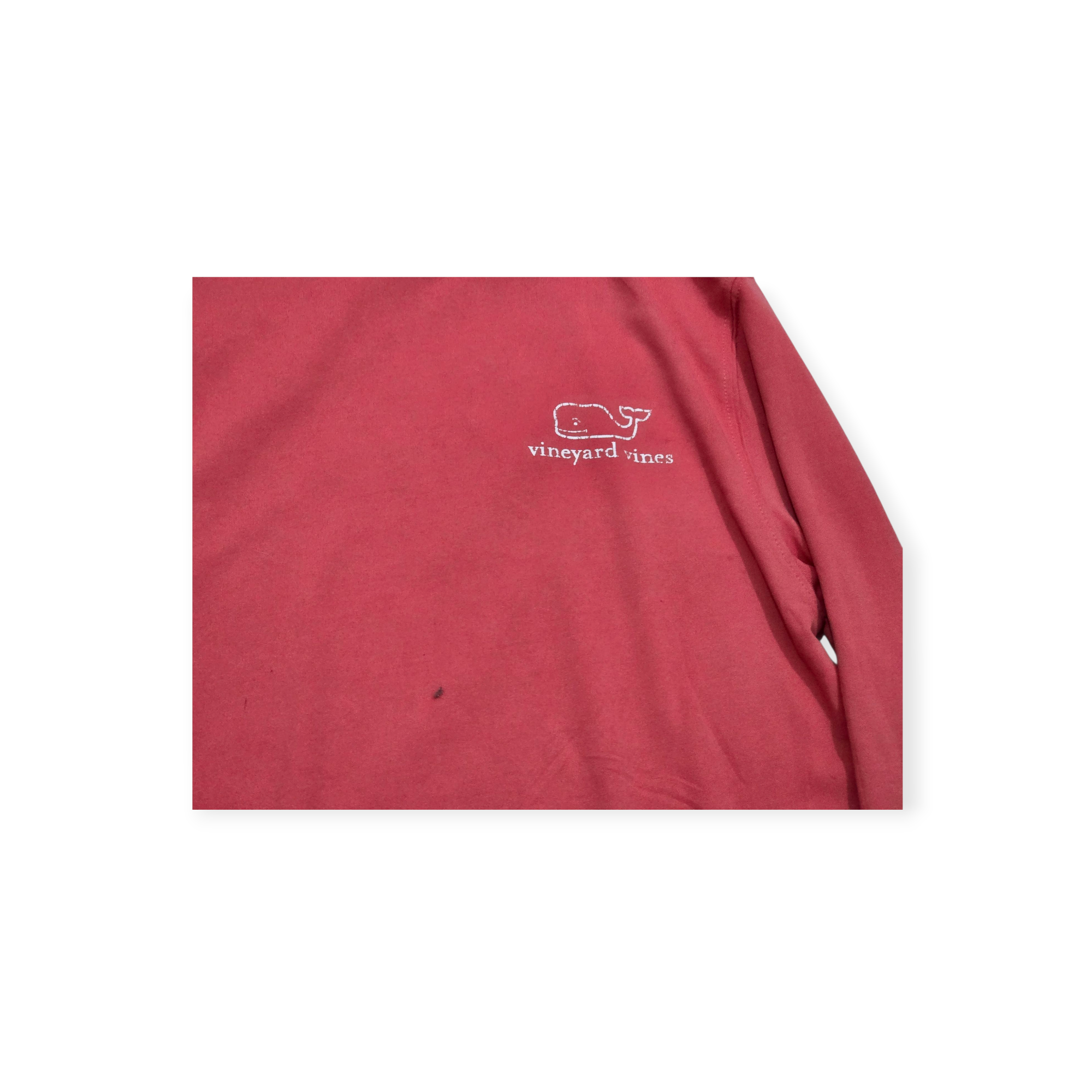 Playera Vineyard Vines L Manga Larga Color Coral De Mujer