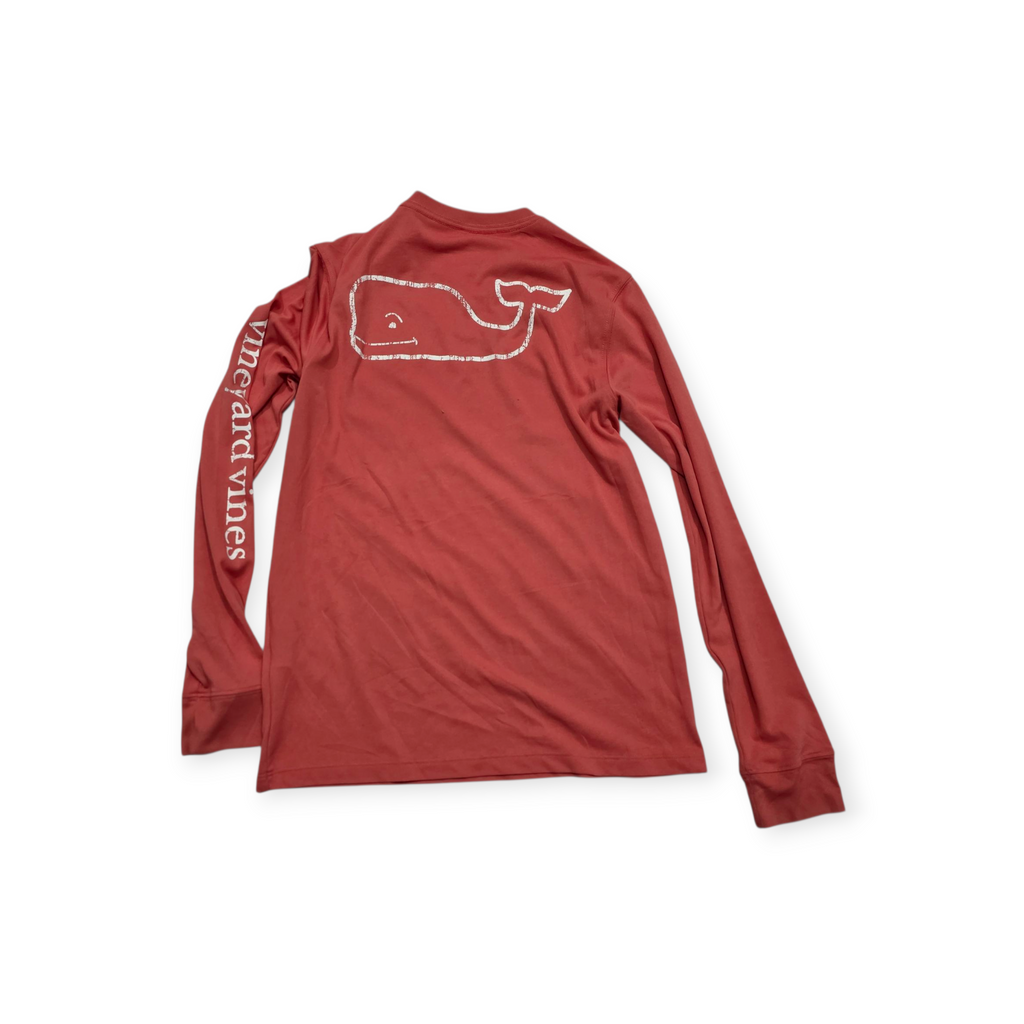 Playera Vineyard Vines L Manga Larga Color Coral De Mujer