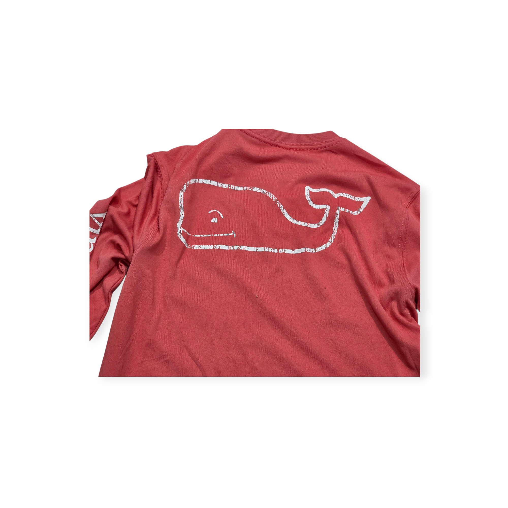Playera Vineyard Vines L Manga Larga Color Coral De Mujer