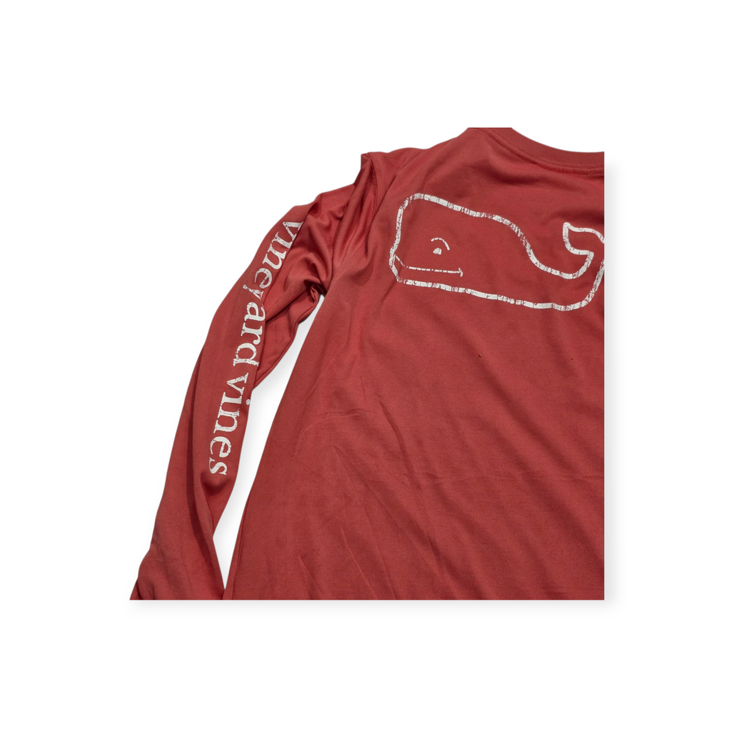 Playera Vineyard Vines L Manga Larga Color Coral De Mujer
