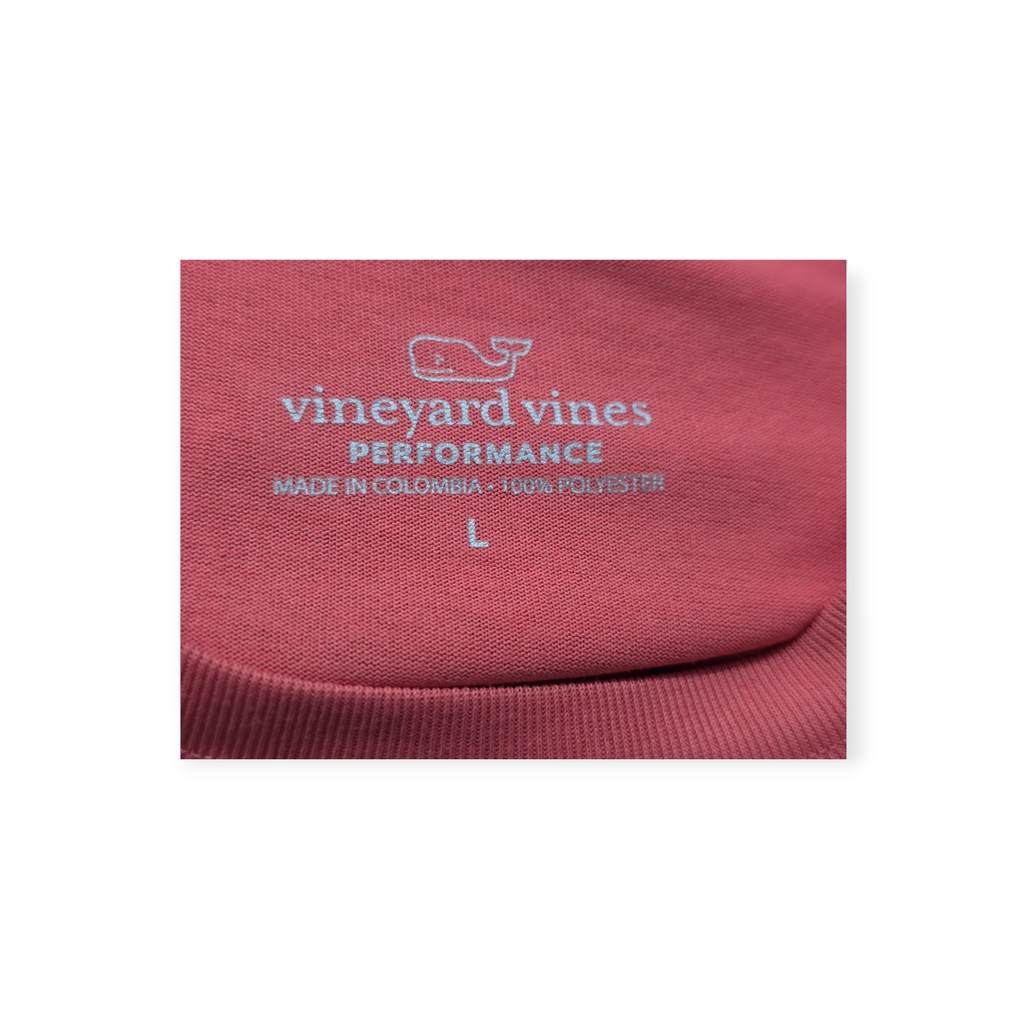Playera Vineyard Vines L Manga Larga Color Coral De Mujer