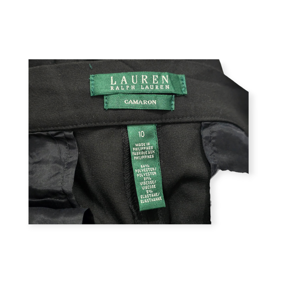 Pantalon De Vestir Ralph Lauren Talla 10 Corte Cameron