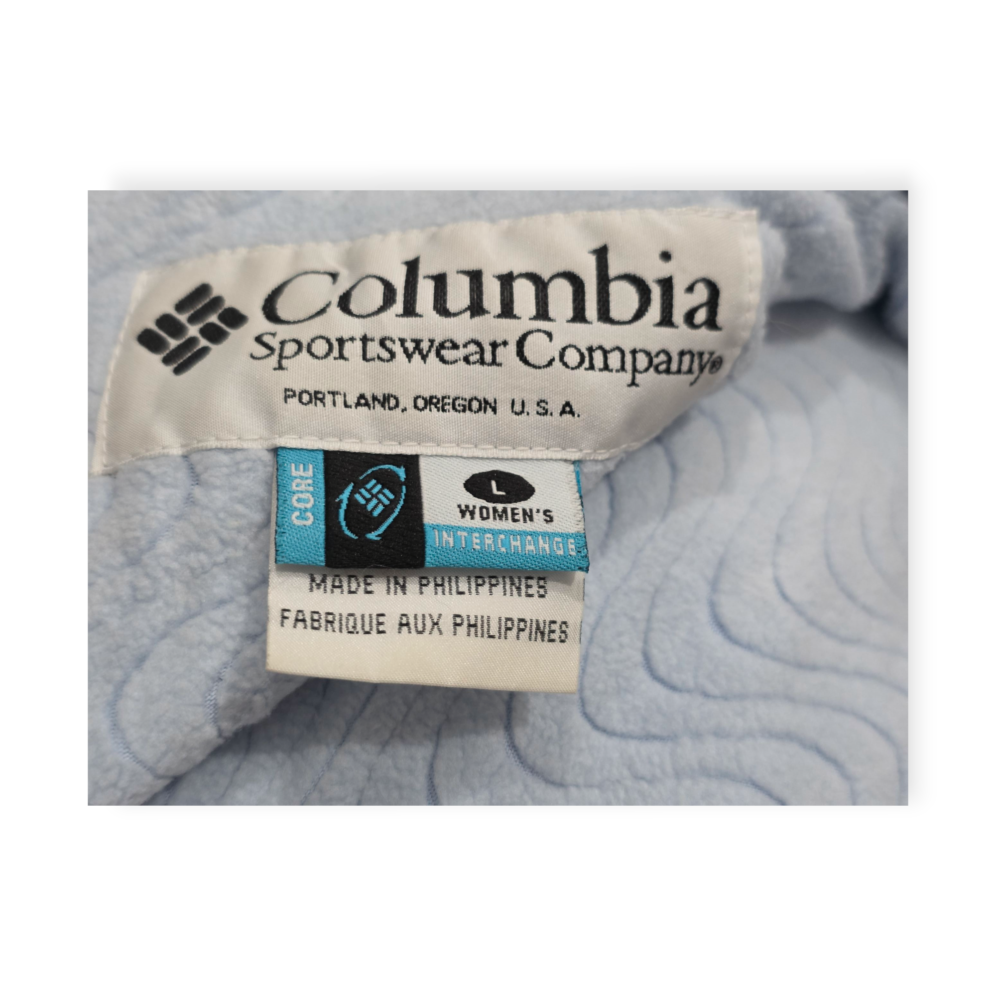 Chaqueta Columbia 3en1 Mujer Talla Lresistente Frío Lluvia