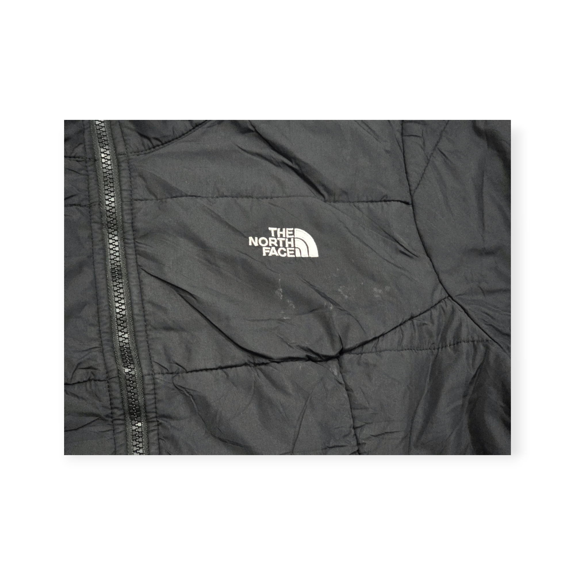 Chamarra The North Face Acolchada Mujer Talla L Negra