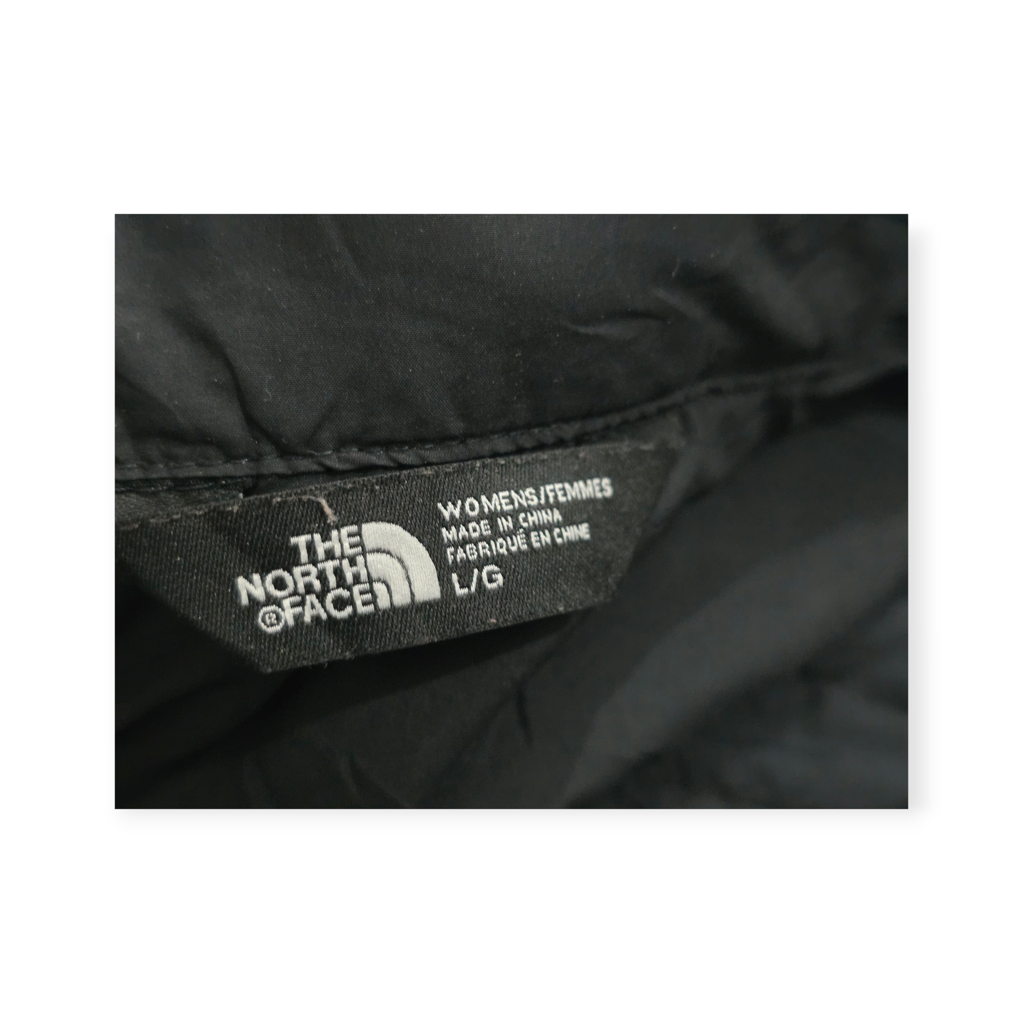 Chamarra The North Face Acolchada Mujer Talla L Negra