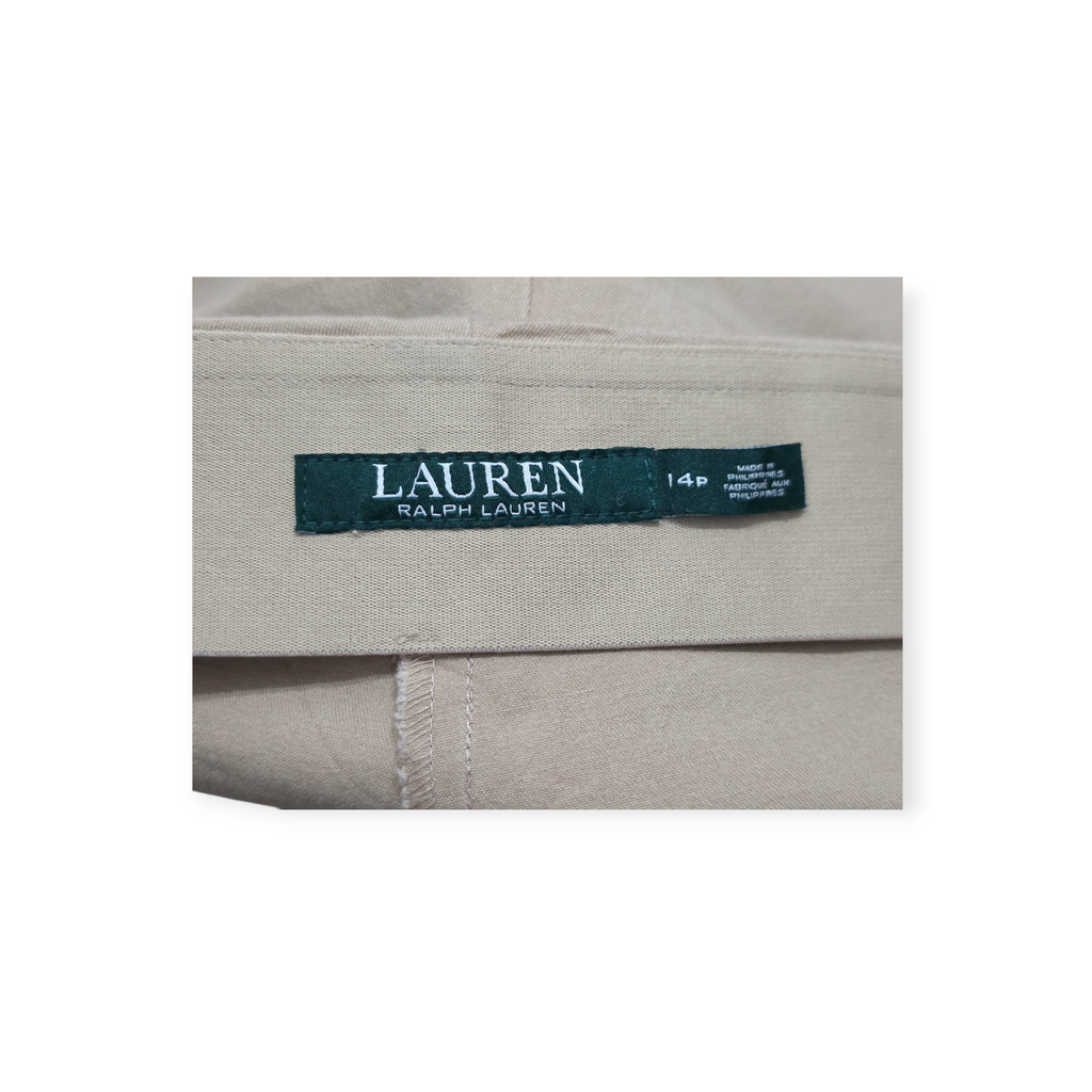 Legging Ralph Lauren Talla 14p Color Cafe Claro