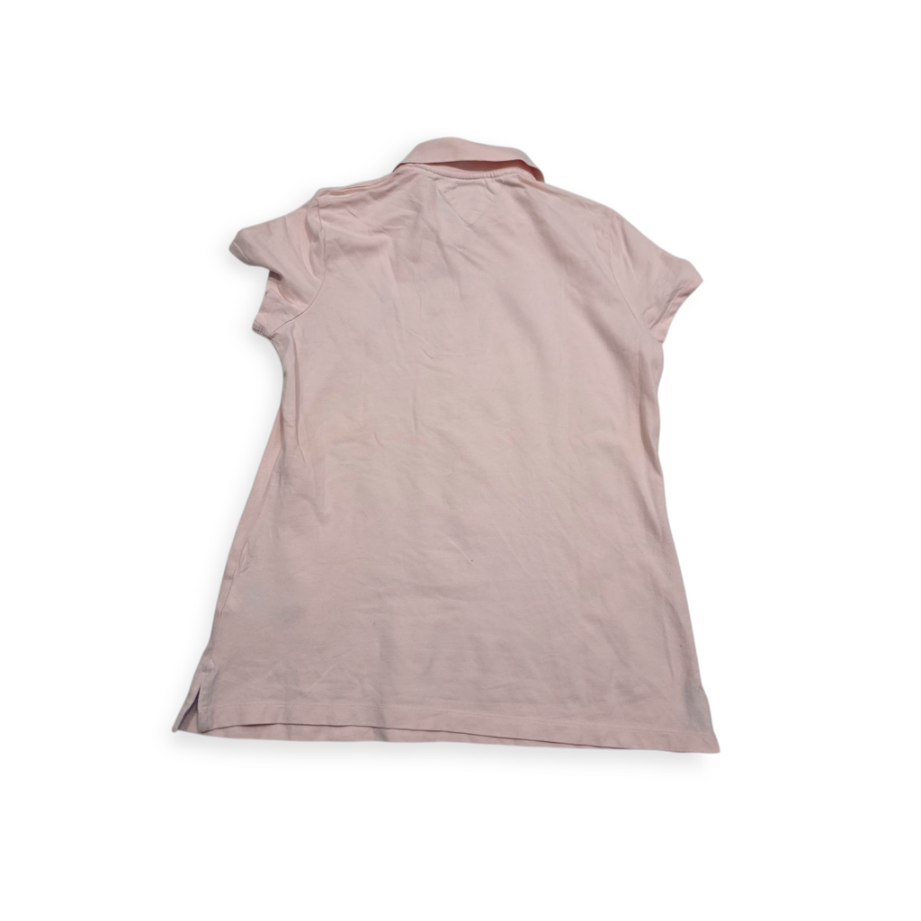 Playera Tommy Hilfiger Xl Rosa Claro Manga Corta De Mujer