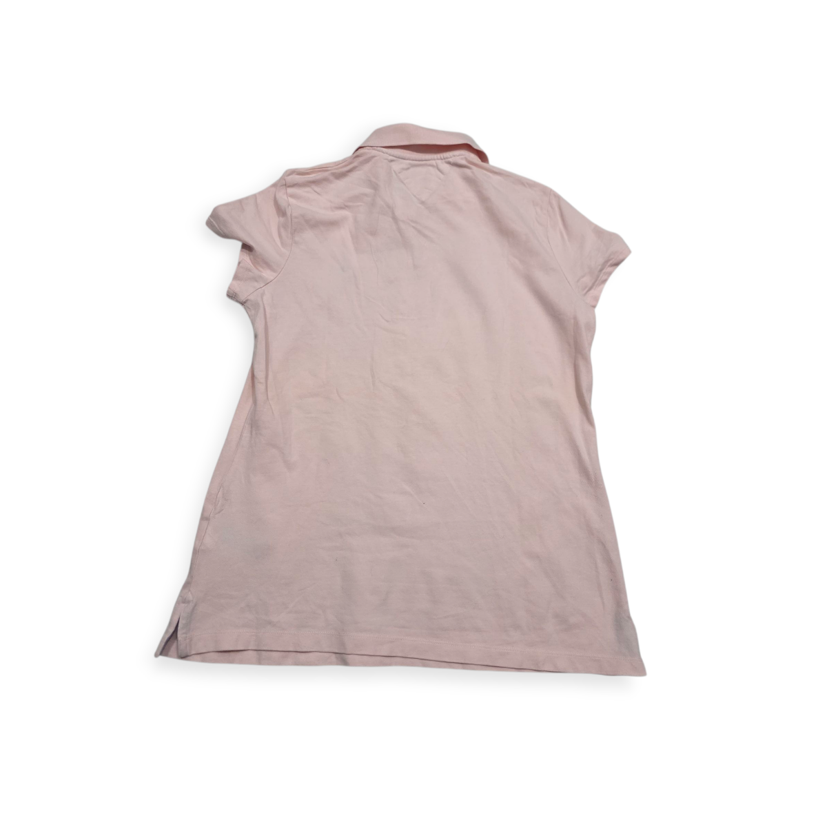 Playera Tommy Hilfiger Xl Rosa Claro Manga Corta De Mujer