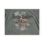 Playera Harley Davidson Xgrande Xl Manga Larga Verde (Usado)