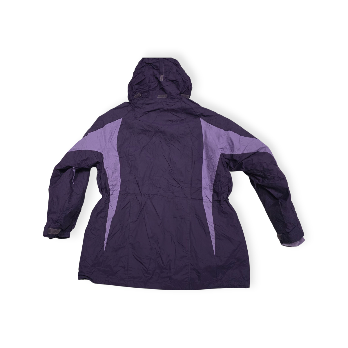 Chaqueta Columbia 3en1 T 1x Resistente Al Fríolluvia Morada