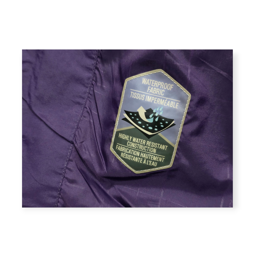 Chaqueta Columbia 3en1 T 1x Resistente Al Fríolluvia Morada