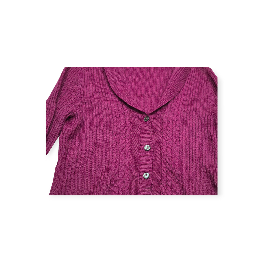 Sueter Brooks Brothers Mediana Color Violeta De Mujer (Usado)