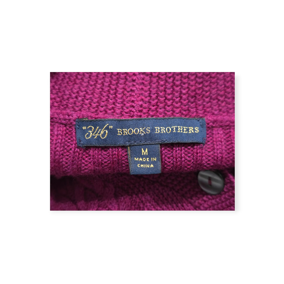 Sueter Brooks Brothers Mediana Color Violeta De Mujer (Usado)