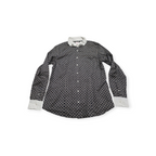 Camisa Brooks Brothers De Mujer Talla 8 Azul Con Cafe