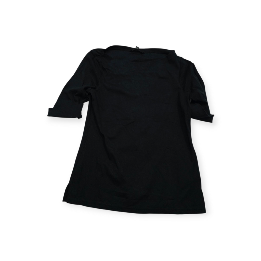 Playera Ralph Lauren De Mujer Grande L Negra Manga Corta