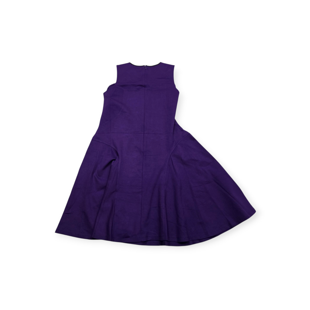 Vestido Ralph Lauren Grande Morado Sin Mangas