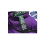 Vestido Ralph Lauren Grande Morado Sin Mangas